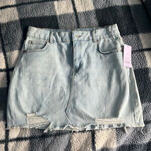 Wild Fable Blue Denim Skirt